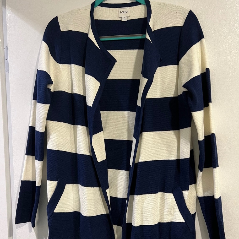Long J Crew Cardigan